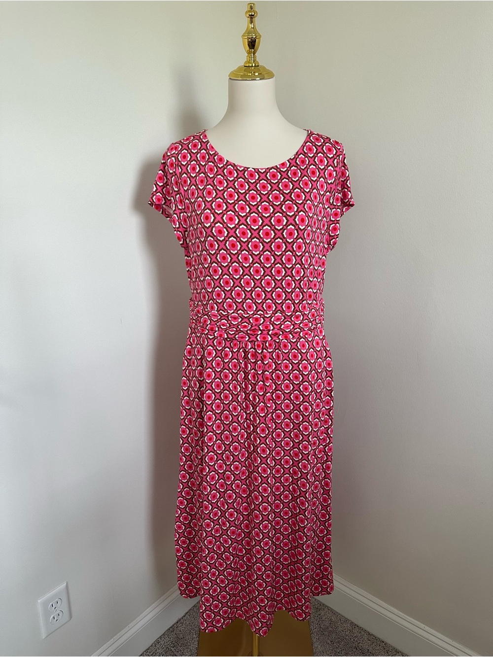 Boden Pink T-shirt Dress